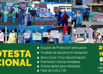 Protesta nacional este miercoles 20 de mayo
